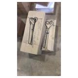 Vertical wall paper towel wall mount assortment