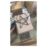 24 candle holders star