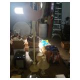 Floor lamp and pair of bonus lamps