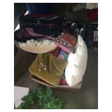 Large group of pillows