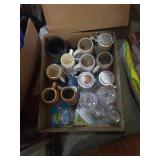 Group of steins and glasses