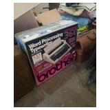 Brother word processing typewriter