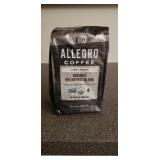 Bag of whole bean COFFEE. BREAKFAST BLEND by