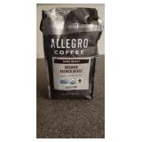 Bag of Ground COFFEE. FRENCH ROAST  by ALLEGRO.