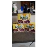 3 box BELVITA BITES. CHOCOLATE. Five 1.76oz bags