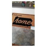 DOOR MAT BY TRAFFIC MASTER. 18" X 30". COIR MAT.