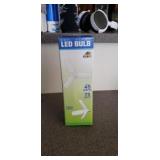 LED LIGHT BLUB, FAN BLADE STYLE. 3 ADJUSTABLE