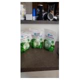 3 package of FIZZY BATH BOMBS. SOOTHING GREEN TEA