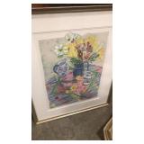 Ed Vance painting Helen hemond signed 2 1/2 wide