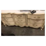French proverbial style Barker Bros, dresser with
