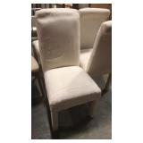 Set of 4 cloth chairs