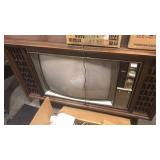 RCA console tv with antenna