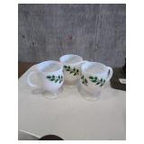 3 holiday cups for your eggnog