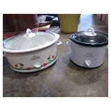2 Rival crockpots.  Both in good shape.