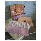 Girls parasol, awesome leather purse,
Ladies
