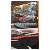 Vintage clothes in a closet box