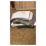 Stack of 10 moving blankets