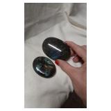 Pair of  Labradorite polished stones.