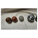 Round polished rock balls pretty stones!!