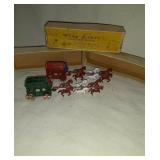 2 Old Timer Vintage Covered Wagon , 1 full Box