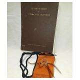 Vintage Common Bird Book and Indian Dream Catcher