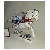 Trail of Painted Ponies apprix 7" long Statue