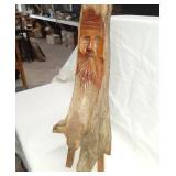 17" Wood Carving on Stand