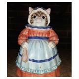 Vintage Heritage Mint Collection Cat Cookie Jar
