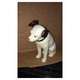 Modern metal RCA statue