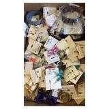 Flat of assorted jewelry