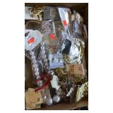 Flat of assorted jewelry