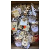 Flat of assorted jewelry