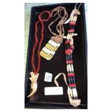 3 pieces handmade Native American jewelry
