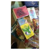 Flat of vintage kids books