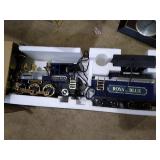 The Royal Blue Locomotive and Coal Tender