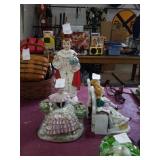 Group of porcelain figures