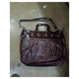 Brown Kathy Van Zealand purse. In great condition