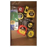 Tape measures and chalk line