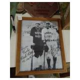 Copy of babe ruth and lou gehrig autograph
