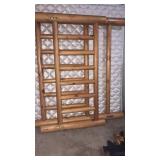 Queen head door board only with flats and rails