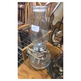 Electric oil lamp and lamp