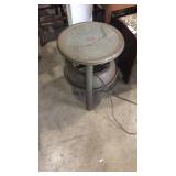 Floor fan stool