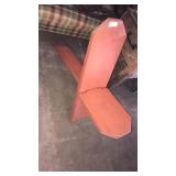 Wood chair can be taken apart die easy storage