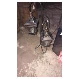 Three tier hanging lantern candle holder