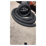 Drain tile hose and tire 235:50r17