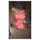 2 gas cans