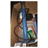 Tire pump flash light tire pressure indicators