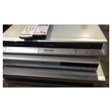 3 DVD players 2 remotes Panasonic dvd recorder