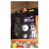 Gold ball goodness some in boxes