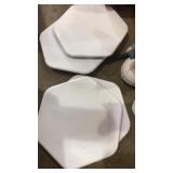 4 furniture coasters, pig wall paper and